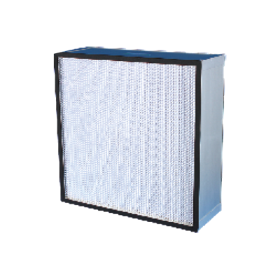 Filtre de nauta eficiéncia amb particion